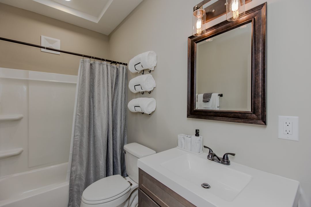 The second full bathroom